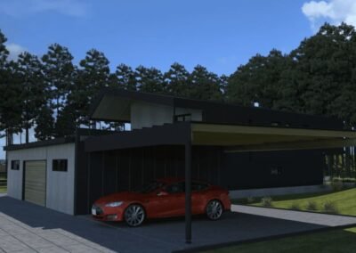 Prefab house Lithuania 3d