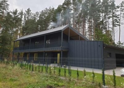 Prefab house in Lithuania